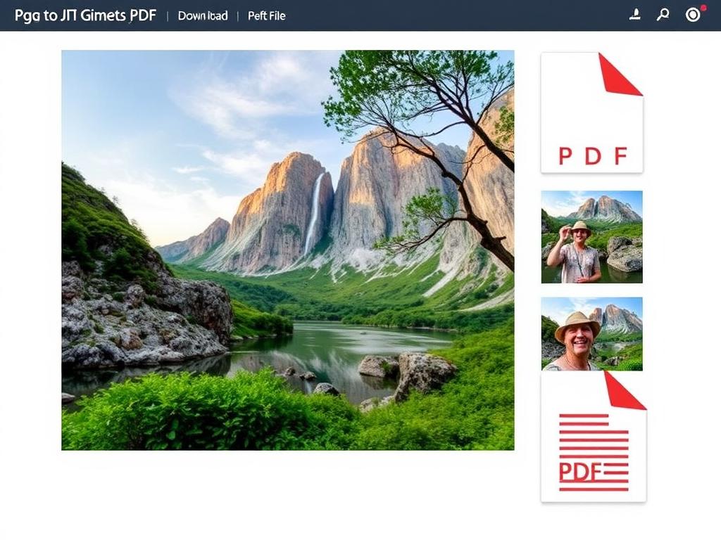 PG в PDF Онлайн 100% бесплатно | i2IMG Шаг 5: Скачайте ваш PDF файл фото